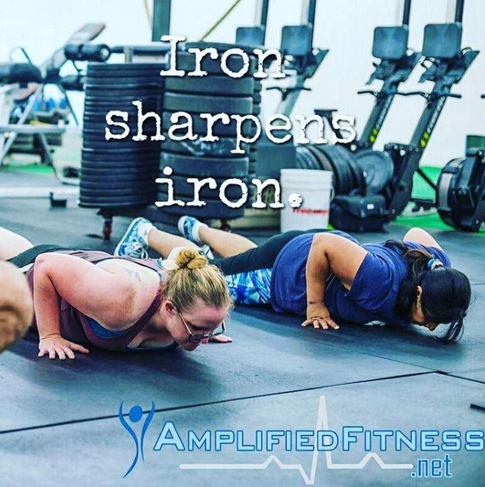 Iron sharpens iron 3